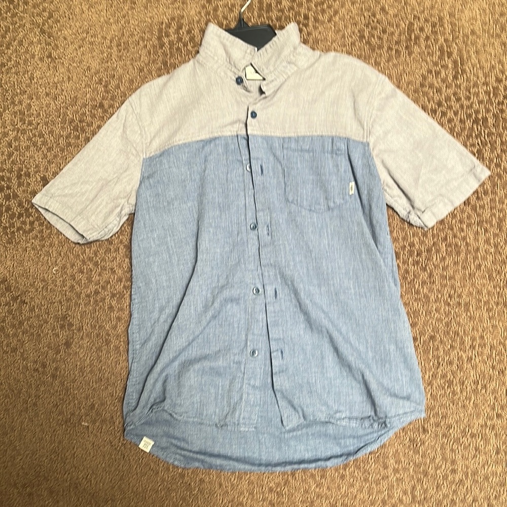 Vans button down shirt.